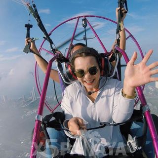 Полёт на мотопараплане в Паттайе